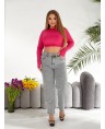 Джинсы женские MOM W1-014A - фото 11