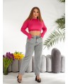 Джинсы женские MOM W1-014A - фото 9