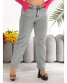 Джинсы женские MOM W1-014A - фото 8
