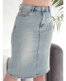 Юбка джинсовая женская Classic W393A - фото 3