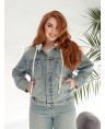 Куртка джинсова жіноча Classic W387A - фото 5