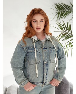 Куртка джинсова жіноча Classic W387A