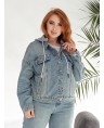 Куртка джинсова жіноча Sport W332A - фото 3 Куртка джинсова жіноча Sport W332A - фото 3