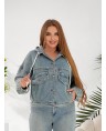 Куртка джинсова жіноча Sport W334A - фото 7 Куртка джинсова жіноча Sport W334A - фото 7