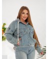 Куртка джинсова жіноча Sport W334A - фото 6 Куртка джинсова жіноча Sport W334A - фото 6