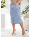 Юбка джинсовая женская Classic W422A - фото 6 Юбка джинсовая женская Classic W422A - фото 6