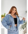 Куртка джинсова жіноча Sport W333A - фото 6