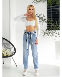 Джинсы женские MOM W429A