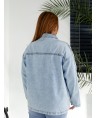 Куртка джинсова жіноча Classic W397A - фото 8