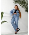 Куртка джинсова жіноча Sport W372A - фото 8 Куртка джинсова жіноча Sport W372A - фото 8