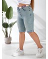 Капрі джинсові жіночі MOM W401-1A - фото 6