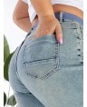 Капрі джинсові жіночі MOM W401-1A - фото 3
