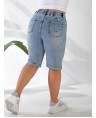 Капрі джинсові жіночі MOM W391-1A - фото 3