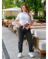 Джинсы женские MOM W1-022A