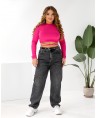 Джинсы женские Baggy W1-032A