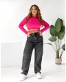 Джинсы женские Baggy W1-032A - фото 3