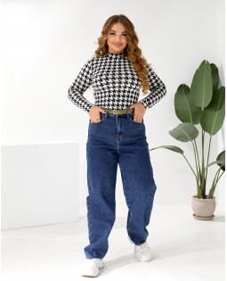 Джинсы женские Baggy W1-033A