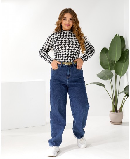 Джинсы женские Baggy W1-033A