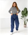 Джинсы женские Baggy W1-033A