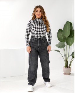 Джинсы женские Baggy W1-031A
