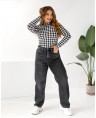 Джинсы женские Baggy W1-031A - фото 8