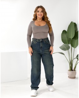 Джинсы женские Baggy W1-030A 