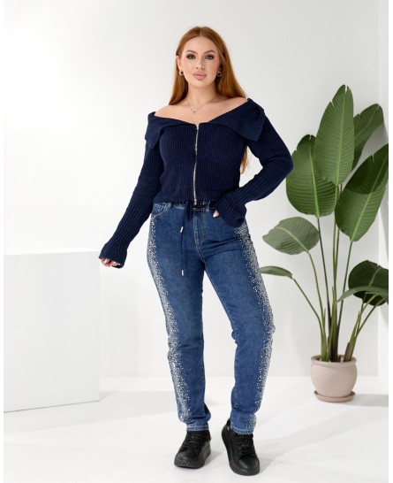 Джинсы женские MOM W543A