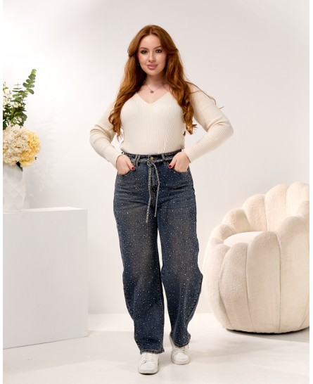 Джинсы женские Baggy W545A