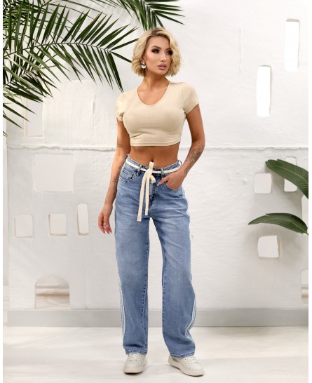 Джинсы женские Baggy W555A