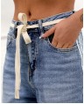 Джинсы женские Baggy W555A - фото 8