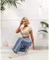 Джинсы женские Baggy W555A - фото 9