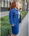 Куртка джинсовая женская Classic W1762A - фото 3