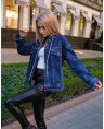Куртка джинсовая женская Sport W1797B - фото 4