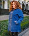 Куртка джинсовая женская Classic W1760B - фото 4