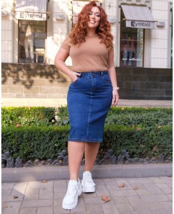 Юбка джинсовая женская Classic W1800C