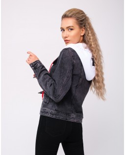 Джинсовая женская куртка W1623A