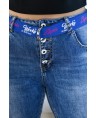 Джинсы женские Boyfriend W1656A - фото 2