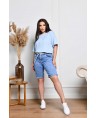 Капри джинсовые женские MOM W9698C