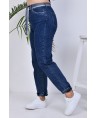 Джинсы женские MOM W1744B - фото 4