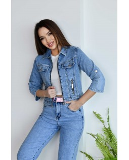 Куртка джинсовая женская Classic W1511A