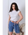 Капрі джинсові жіночі Boyfriend W1935A - фото 4