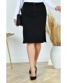 Юбка джинсовая женская Classic W007A - фото 4 Юбка джинсовая женская Classic W007A - фото 4
