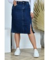 Юбка джинсовая женская Classic W044A - фото 3 Юбка джинсовая женская Classic W044A - фото 3