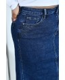 Юбка джинсовая женская Classic W044A - фото 6 Юбка джинсовая женская Classic W044A - фото 6