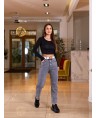 Джинсы женские MOM W151A - фото 8