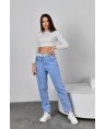Джинсы женские MOM W138A - фото 2