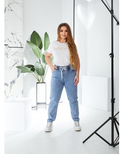 Джинсы женские MOM W184A