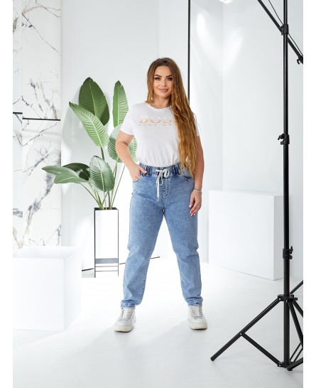 Джинсы женские MOM W184A