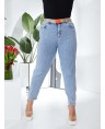 Джинсы женские MOM W116A - фото 8