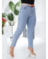 Джинсы женские MOM W116A - фото 5